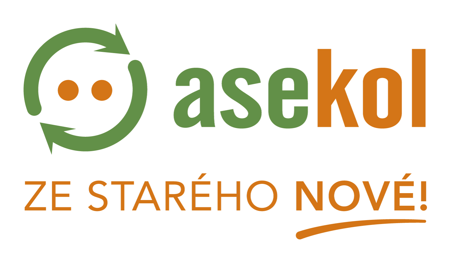 Asekol Logo Napis CZ
